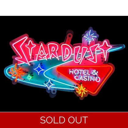 Stardust Hotel & Casino Neon Sign